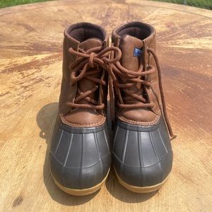 Sperry duck boots. Worn once.